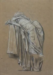 Drapery Study for 